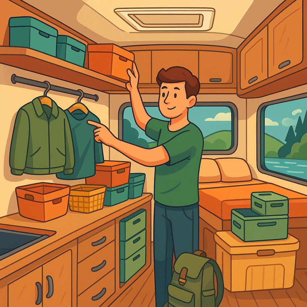 <p>Come organizzare al meglio gli spazi in camper: guida pratica per famiglie.</p>

