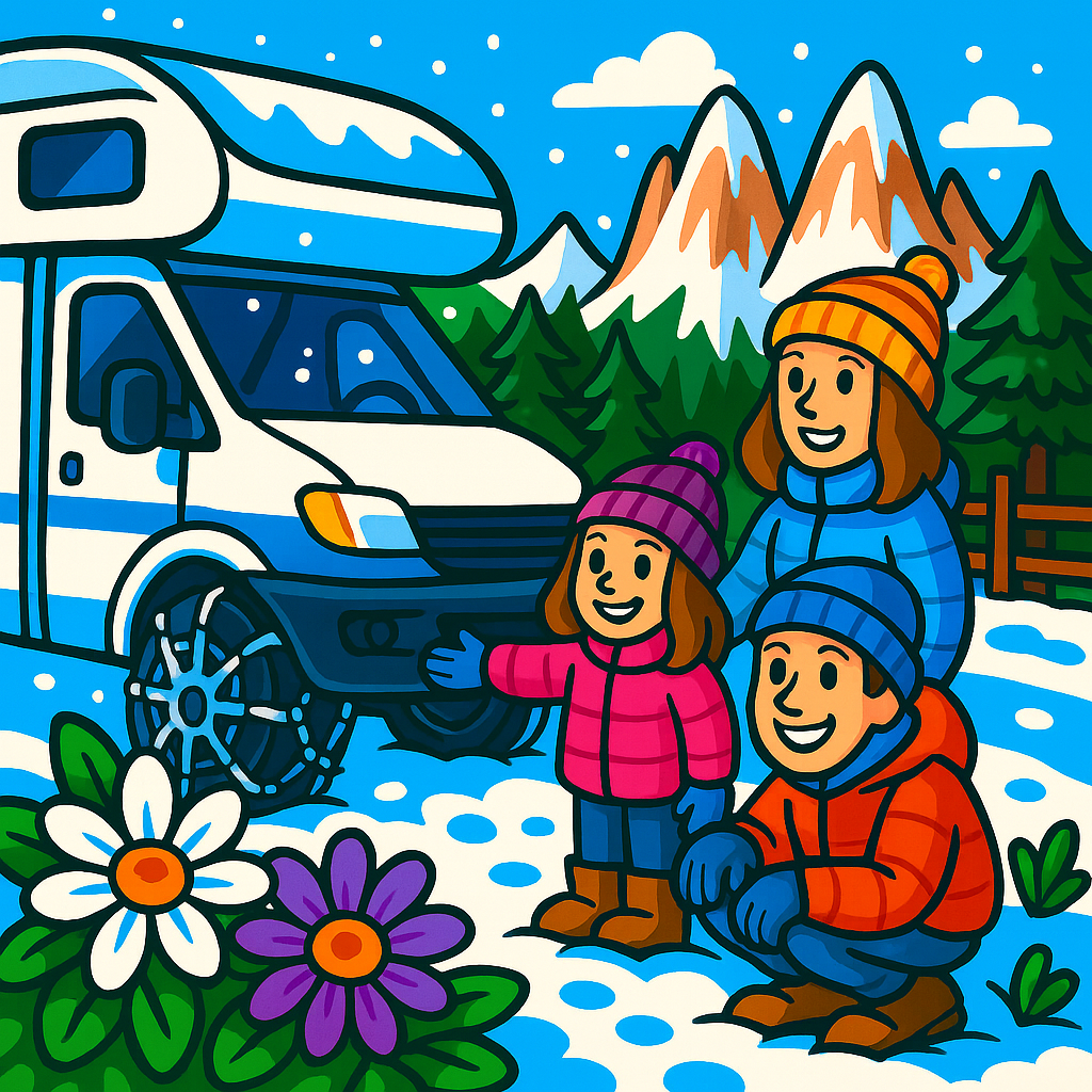 <p>Catene o calze da neve per camper? Differenze, quando usarle e normativa</p>
