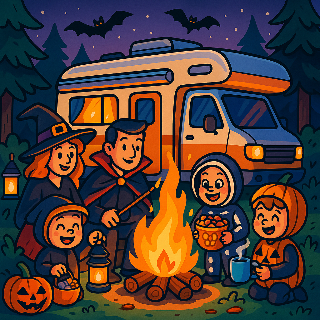 <p>Halloween in Camper con i Bambini: paura… ma con stile!</p>
