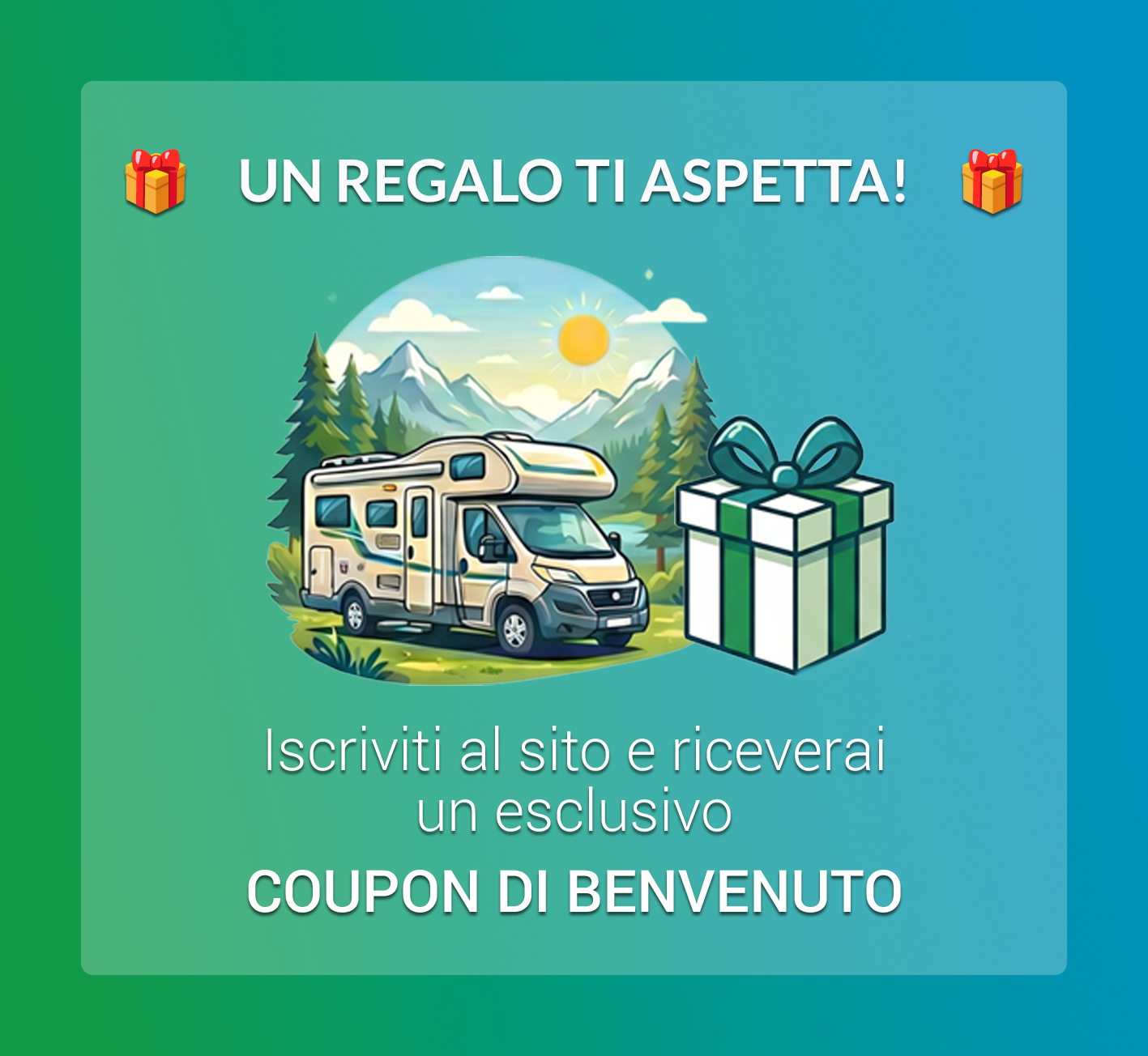 coupon di benvenuto