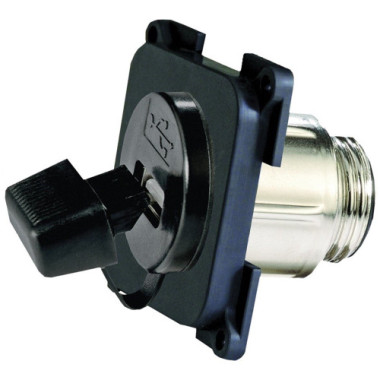Presa USB Marrone 