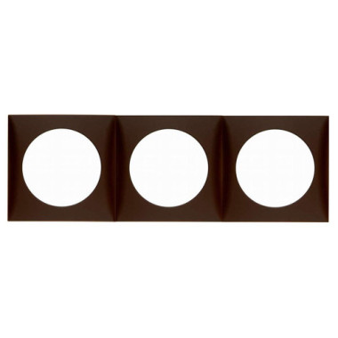 Cornice 3 Moduli Marrone 