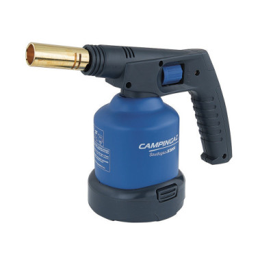 Saldatore Gas In Metallo Accensione Piezo Elettrica Campingaz 