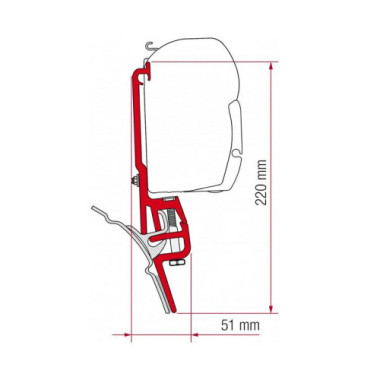 Kit Brandup VW T4 F35 Pro 