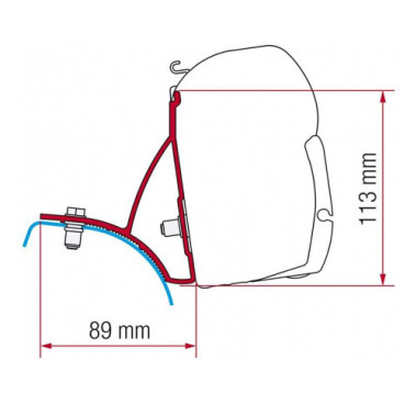 Kit F45S Trafic/Vivaro/Primastar dal 2001 al 2015 