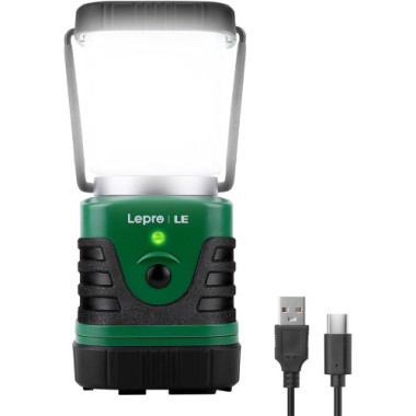 Lanterna da Campeggio Ricaricabile USB 