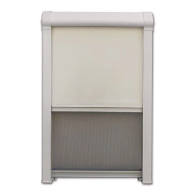 Oscuranti/Zanzariera a Cassetta Singola 600 x 650 Grigio 
