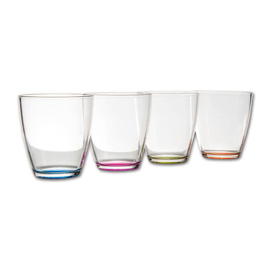 Set bicchieri Tahiti color antislip 