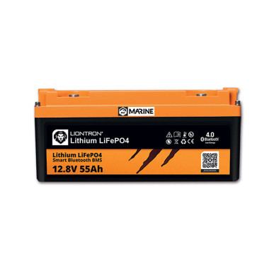 Batteria Liontron Marine con BMS • 12,8 V / 55 A 