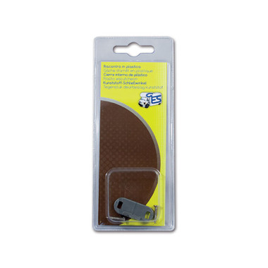 Riscontro in plastica • 33 x 13 x 9 mm •  blister 
