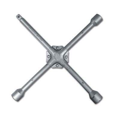 Chiave a croce rinforzata 17,19,21 mm e 1/2" 