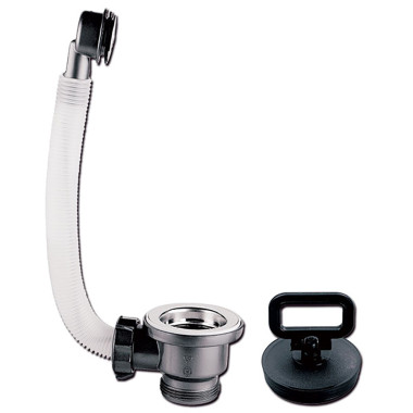 Piletta dritta • 1"1/4 • troppo pieno 