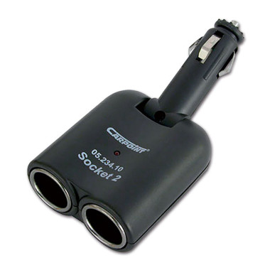 Sdoppiatore presa accendisigari regolabile - 12 V / 10 A 