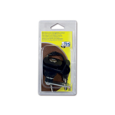 Serratura 1048 nera -blister 
