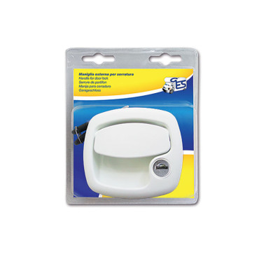 Maniglia esterna 1200 bianca - blister 