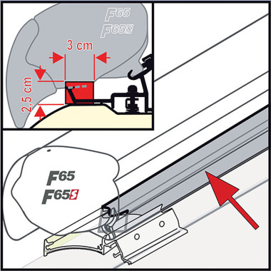 Kit Rain Guard F65 S/L - 400 cm 