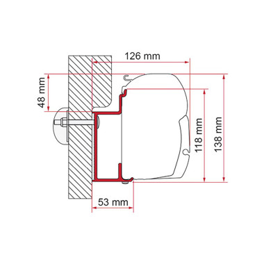 Adapter Eura Mobil Karmann 400 