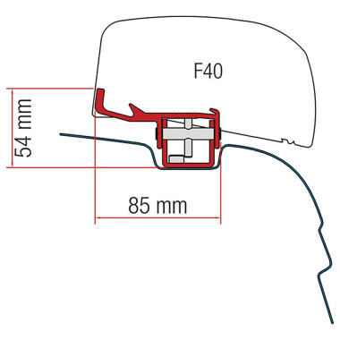 Kit VWT5 / VWT6 / F40van 