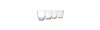 Set bicchieri Tahiti color antislip 1