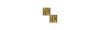 Cerniera piana in ottone 30x30 mm blister 2