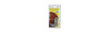 Ferma porta ad incastro grigio - blister 1