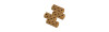 Fissamobili 5 fori marrone • blister 4 pezzi 2