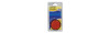 Catadiottro Ø 60 arancio con adesivo • blister 1