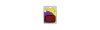 Catadiottro 95 x 60 mm adesivo rosso • blister 1