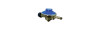 Regolatore GPL con rubinetto 30 mbar taratura fissa 1