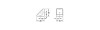 Fissamobile 2 fori marrone - blister 3