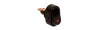 Interruttore nero con LED rosso - 12 V 1