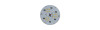 Modulo circolare 18 LED SMD - doppia luminosità / blister 2