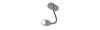 Faretto con 1 LED - luce bianca fredda / USB / blister 2