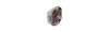 Push-Lock unilaterale satinato - blister 3