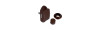 Kit Push-Lock marrone con pulsante e rosetta • blister 2