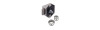 Kit mini Push-lock nichelato - blister 3