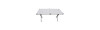 Tavolo pieghevole Marrakech alluminio 140 cm 1