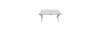 Tavolo pieghevole Essaouira alluminio 110 cm 1