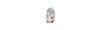 Spalletta destra F45 Ti - Polar White 1