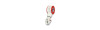 Arganello completo per veranda F45 S - Polar White 1