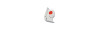 Spalletta frontale destra ZIP / F45 Ti - Polar White 1