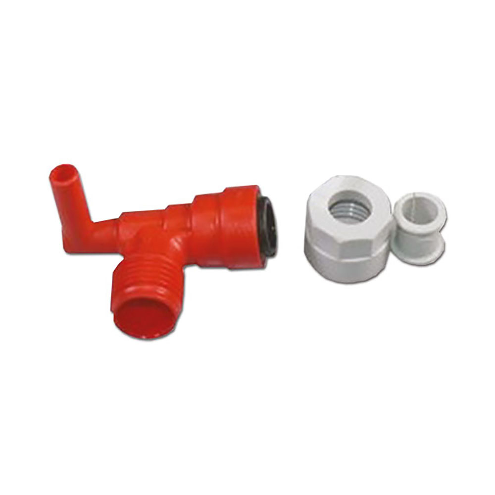 Raccordo 90° rosso per boiler 1