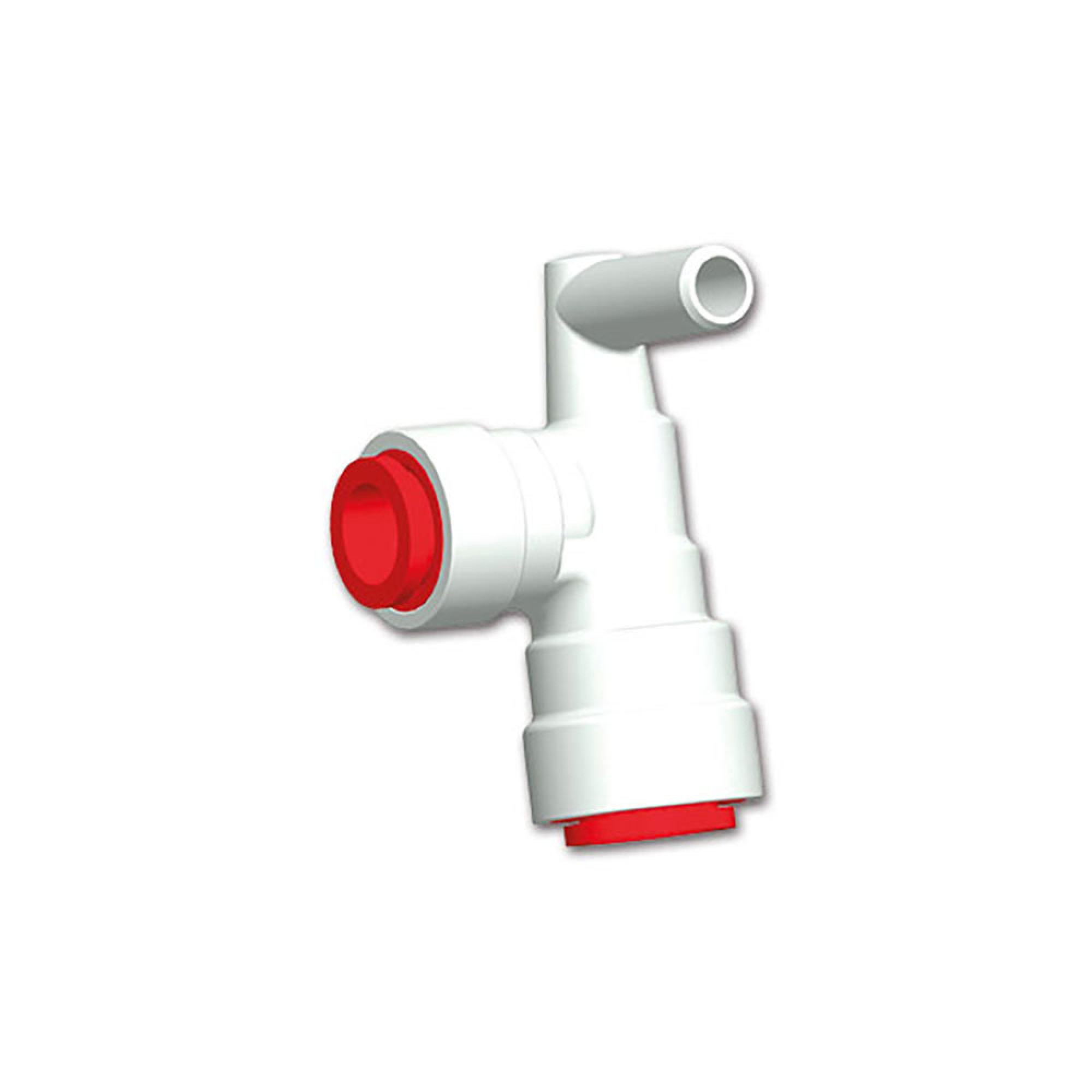 Raccordo acqua calda Truma JG con sfiato 1