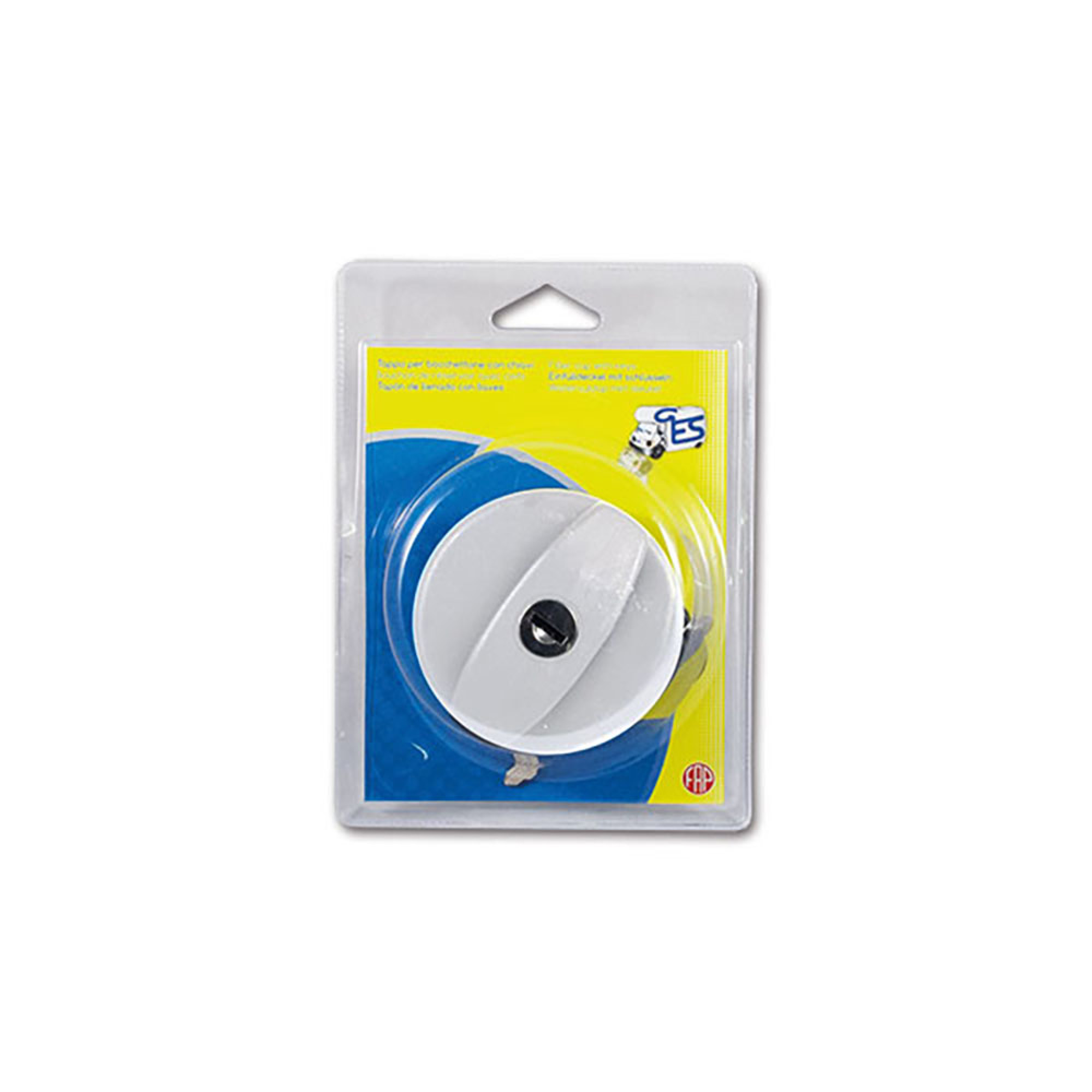 Tappo bocchettone con cilindretto New System • bianco • blister 1 pz 1