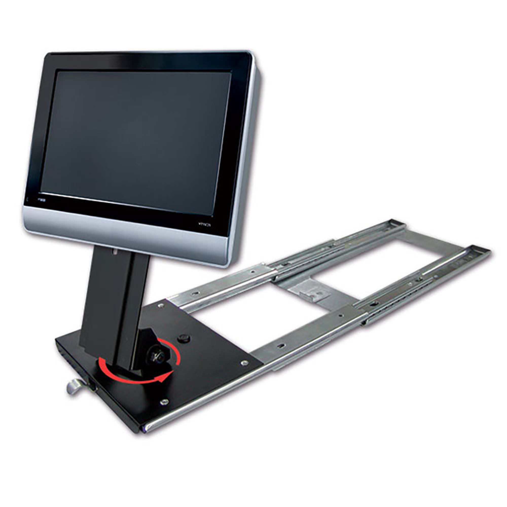 Porta TV LCD estraibile orizzontale 3