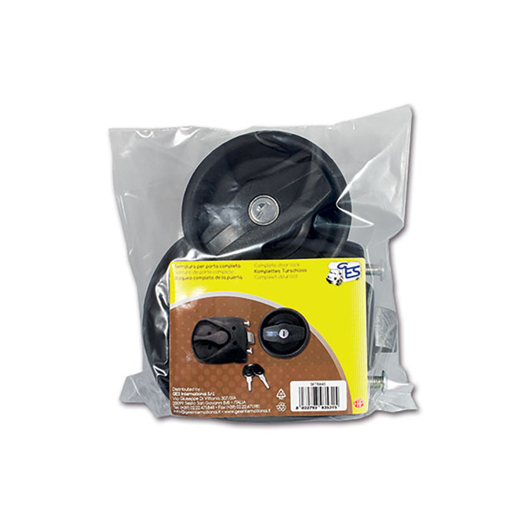 Kit serratura nera 1064 - sacchetto 1