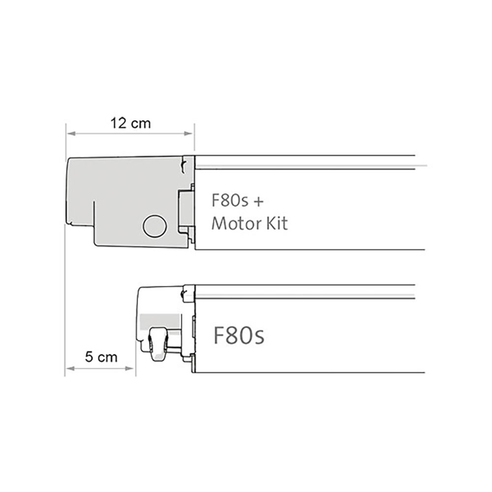 Motor Kit Compact F80s - Titanium 3