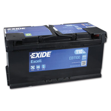 Batteria Exide EB1100 Excell LB3 - 12 V / 110 A