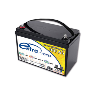 Batteria ExtraPOWER poli a vite - 100 A