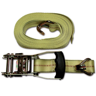 Cinghie con ganci e cricchetto - 4500 Kg